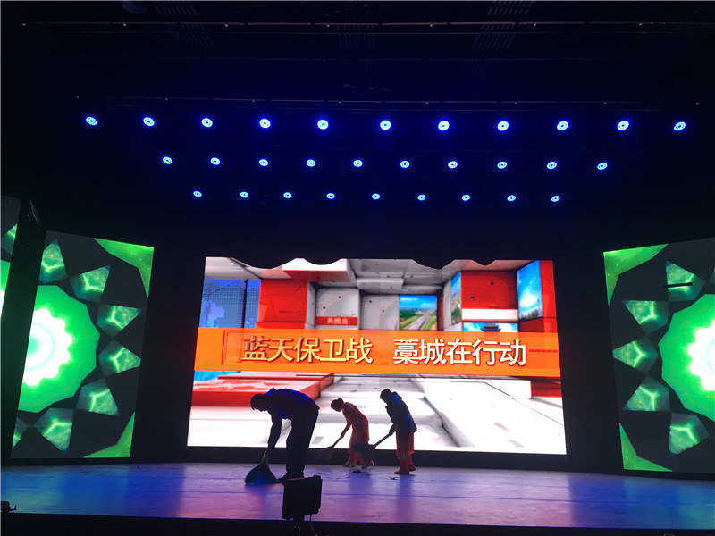 藁城廣電中心演播廳舞臺(tái)機(jī)械，燈光改造